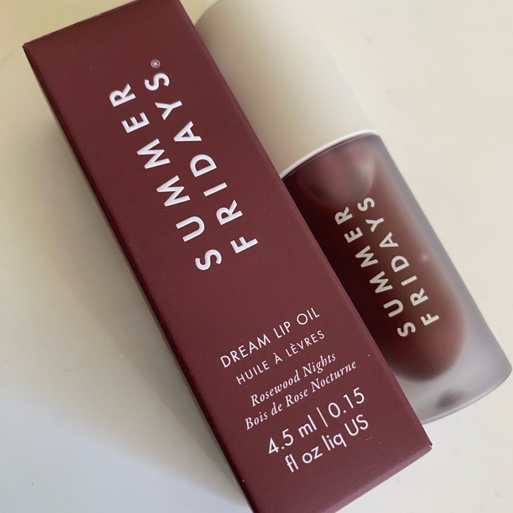 Summer Fridays Rosewood Lip Oil